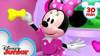 BowToons Adventures for 30 Minutes  Compilation Part 3  Minnies BowToons  Disney Junior [upl. by Ahsyla]