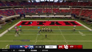 Crazy touchdown to win Conference Championship College football25 [upl. by Lonnard]