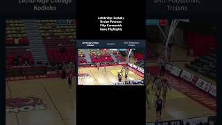 Feb 3 2024 Kodiaks men’s Basketball beats SAIT 9592 [upl. by Eicirtap954]