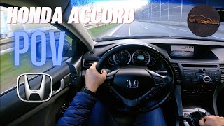 2008 Honda Accord 8 20 iVTEC 20 156 HP POV Test Drive [upl. by Ezarra]