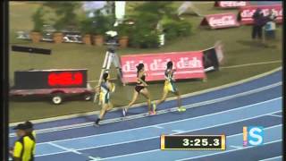 Justas LAI  Atletismo 1500 metros femeninos [upl. by Ellehcsor]