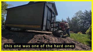 The Storage Shed Delivery That Almost Went Wrong but we got it done with shed mule [upl. by Aleta]