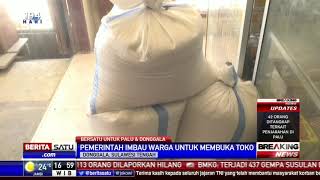 Warung Kebutuhan Pokok di Palu dan Donggala Mulai Buka [upl. by Otokam]