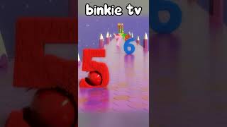 Bowling Ball Journey  Kinetic Sand Education ABC Numbers Colors Binkie TV [upl. by Brause]