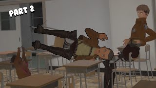 The Scouts go to School Part 2  AOT VR [upl. by Eniowtna]