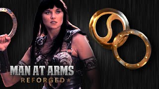 Chakram Xena Warrior Princess  MAN AT ARMS REFORGED [upl. by Zilvia]