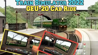 Footplating The General Electric Locomotive C20EMP GEU204567 In Train Simulator 2022 [upl. by Karilla]