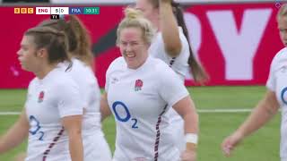 England vs France  Red Roses vs France  Womens Rugby International 2024 [upl. by Ipoillak]