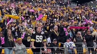 Renegade Worked Today Pittsburgh Steelers RENEGADE v Baltimore Ravens at Acrisure Stadium [upl. by Tobye993]