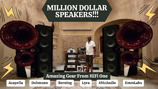 Audiophile Heaven  Unveiling Million Dollar Speakers  The Acapella Sphaerons [upl. by Anayk]