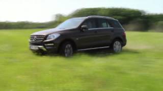 MercedesBenz ML 350 CDI 4Matic Driving Clip [upl. by Leffert]