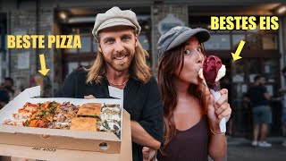 WIR ESSEN nur DAS BESTE in ROM  TOP 7 Streetfood Spots [upl. by Ruosnam19]