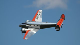 Lockheed L12 Electra  Le Temps des Hélices 2022  La Ferté Alais [upl. by Mobley]