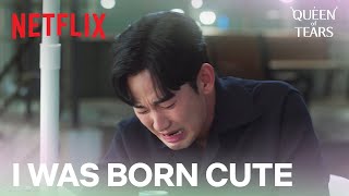 Kim Soohyun says hes cute when hes drunk  Queen of Tears Ep 1  Netflix ENG SUB [upl. by Rento]