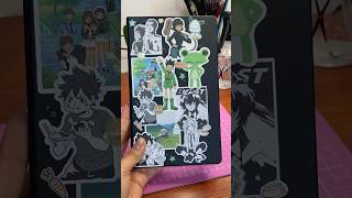 decorando mi sketchbook 3 sketchbook decoration art fypシ゚viral artist stickers [upl. by Presley]