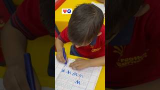 Nursery Writing Skills ❤️🧿 youtubeshorts ytshorts kidsvideo creativelearners finemotorskills [upl. by Froh]