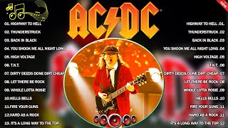 ACDC Greatest Hits Playlist 80s 90s 💥 ACDC Full Album 2024 [upl. by Ynnaj]