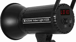 KODAK V225 Video Light 225watt Video Continuous Light Unboxing [upl. by Rehctelf]