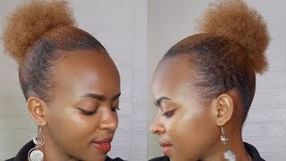 How To Apply Eco styling gel on Natural Hair Quick way to apply styling gel [upl. by Savanna417]