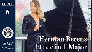 Etude in F Major Op88 no18 by H Berens  RCM Gr6 Etude [upl. by Zonda]