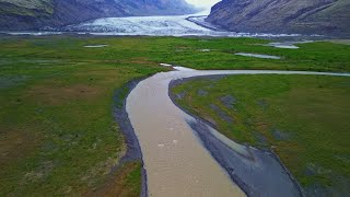 RoadTrip Iceland  Austurland  Skaftafellsjökull  Svínafellsjökull  Glaciers  Drone  20240819 [upl. by Hahnert]