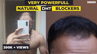 Very Powerful Natural DHT Blockers that will Stop Hair Loss in 2022 [upl. by Atekahs]