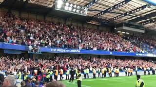 Sheffield United fans celebrating after full time vs Chelsea 2019 [upl. by Franklin]