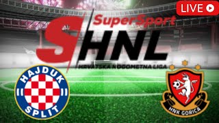 🔴 LIVE HNK Hajduk Split vs HNK Gorica Croatian Football League 202425 Live Match Updates [upl. by Kuehn867]