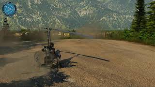 VSKYLABS Autogyro Project v50  ground handling test DIRT [upl. by Celene]