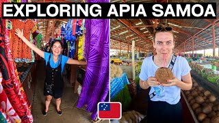 APIA SAMOA  Local Markets amp WHAT TO DO in Apia [upl. by Obadias531]