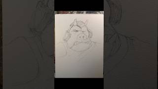 Gamorrean Guard WIP starwars starwarsart jabba jabbathehutt returnofthejedi fanart drawing [upl. by Tnecnivleahcim314]