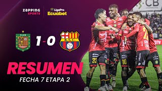 Deportivo Cuenca 1  0 Barcelona SC  Resumen Fecha 7  2da Etapa  LigaPro Ecuabet [upl. by Novyert]