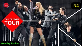 Taylor swift Eras tour London Wembley stadium 2024  Ticketmaster Eras tour  Live at London 1 Hour [upl. by Ecinue]