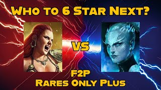 Warmaiden vs Gravechill F2P Rares Only Raid Shadow Legends [upl. by Nnairb]