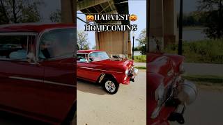 55 Chevy Gasser 🎃 Harvest Homecoming Festival 2024 chevy chevrolet carshow [upl. by Prader]