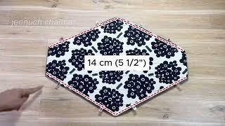 How to make easy hand bag at home  Diy sew shopping bag  Sewing bag tutorial [upl. by Thorpe740]