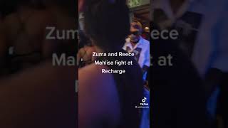 Zuma and Reece Madlisa fight at Recharge 😱 [upl. by Klinger]