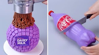 🌈 1000 Satisfying COLORFUL Cake Decorating Ideas  So Yummy Chocolate Cake Tutorials  So Yummy [upl. by Atinas717]