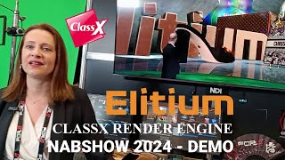 Short Elitium demo at NAB2024 [upl. by Elahcim]