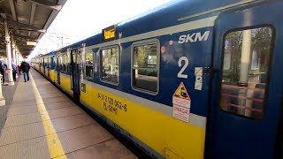 SKM Tricity Train EN571827 pulling into Sopot Station  POLAND [upl. by Adnak]