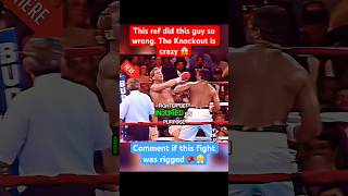 This boxing knockout was crazy was it rigged boxing [upl. by Savory]