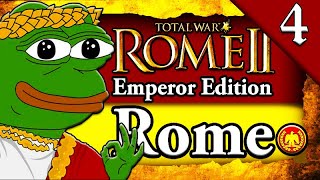 THE SYRACUSE CRISIS Total War Rome 2 Emperor Edition Rome Campaign Gameplay 4 [upl. by Ahsiekin]