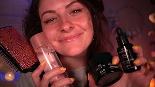 ASMR  Je prends soin de ton visage  attention personnelle sons superposés [upl. by Lorry22]