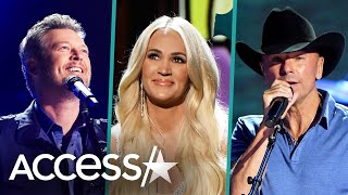 2021 ACM Awards Blake Shelton Carrie Underwood amp Kenny Chesney’s Performances [upl. by Ahseral]