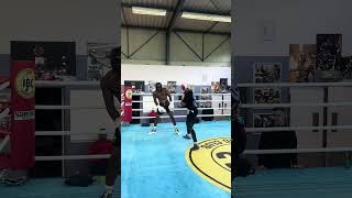 SPARRING BOXE  SALAHDINE PARNASSE VS BAKARY SAMAKE salahdineparnasse boxing fighting [upl. by Chemosh]