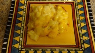 Scalloped Potatoes w Cheese Recipe [upl. by Arabeila]