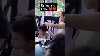 Cute couple ❤️ kyline fypyoutube kylinealcantara kobeparas fypシ゚viral trending [upl. by Akemej]