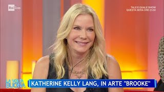 Lesordio al cinema di Katherine Kelly Lang  La Volta Buona 27092024 [upl. by Woodie]