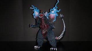 SH Monsterarts Spacegodzilla Fukuoka Decisive Battle Figure Unboxing and Review [upl. by Ahsinotna412]