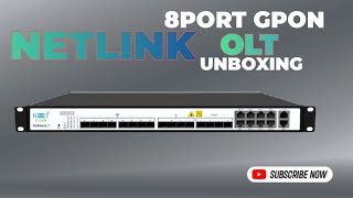 netlink olt unboxing [upl. by Andaira]